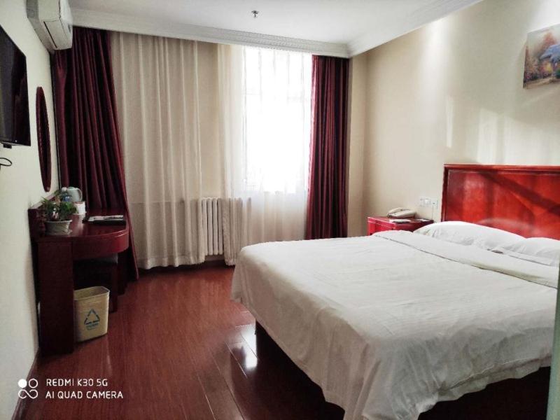 Greentree Inn Beijing Miyun District West Bridge Road Haiyi Manor Express Hotel Exterior foto