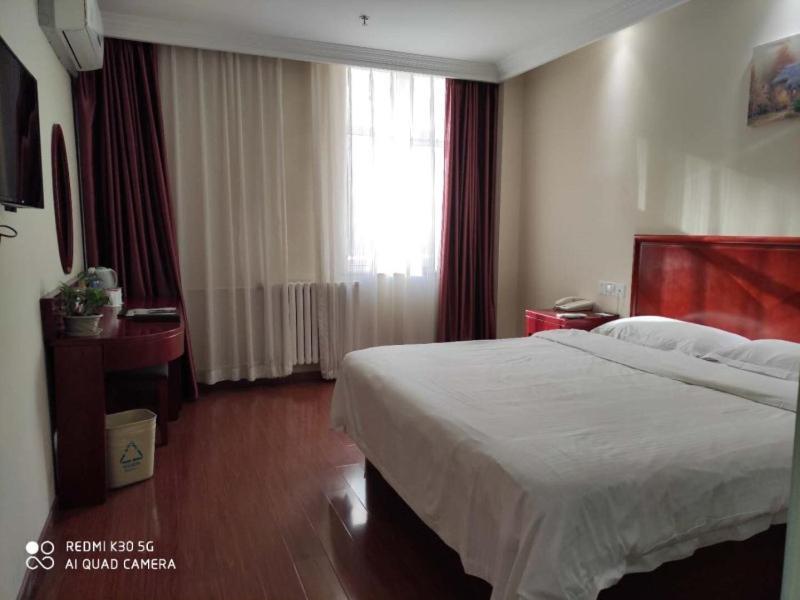 Greentree Inn Beijing Miyun District West Bridge Road Haiyi Manor Express Hotel Exterior foto