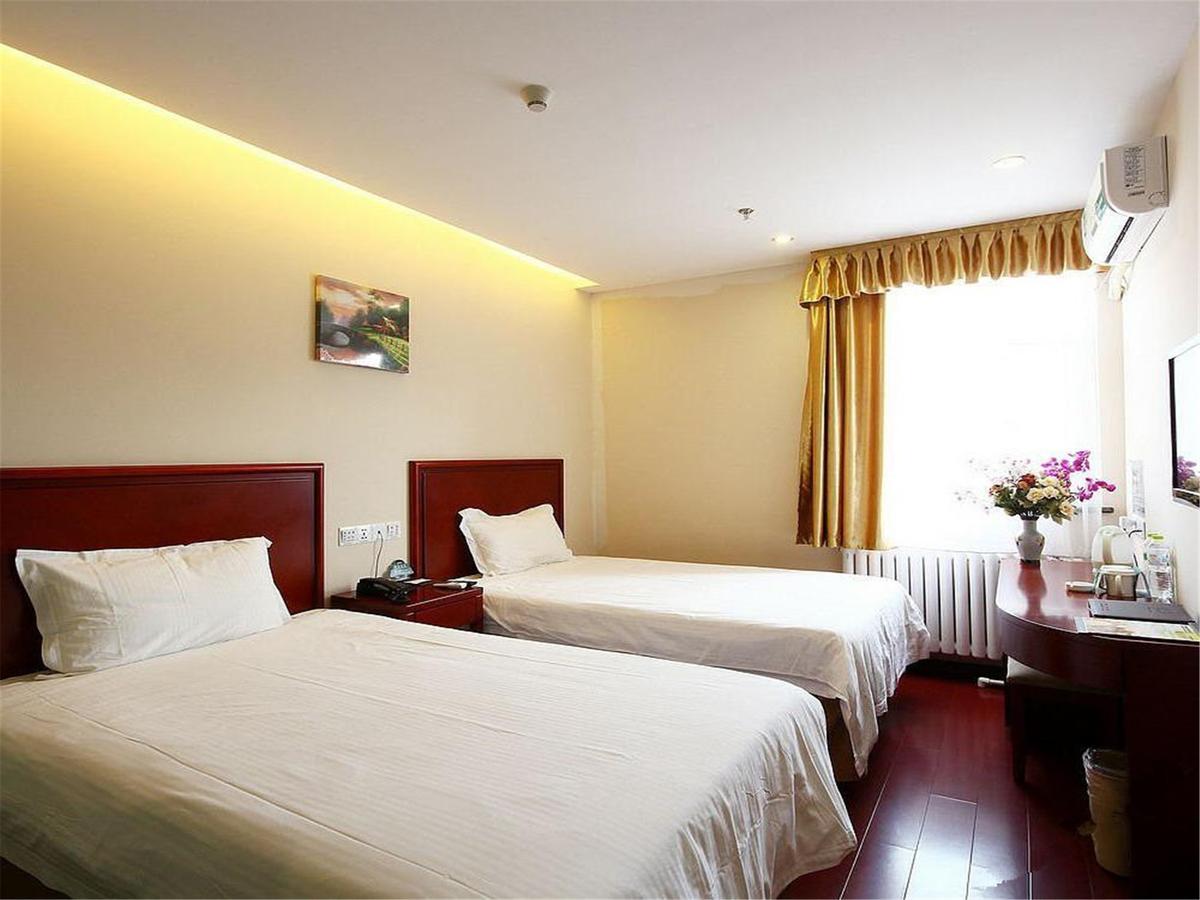 Greentree Inn Beijing Miyun District West Bridge Road Haiyi Manor Express Hotel Exterior foto